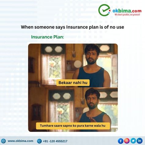 govinda naam mera social media trending meme #insurance #govindanaammera #vickykaushal #okbima Govinda Naam Mera, Travel And Tourism, When Someone, Trending Memes, Tourism, Insurance, Social Media, Baseball Cards, Baseball