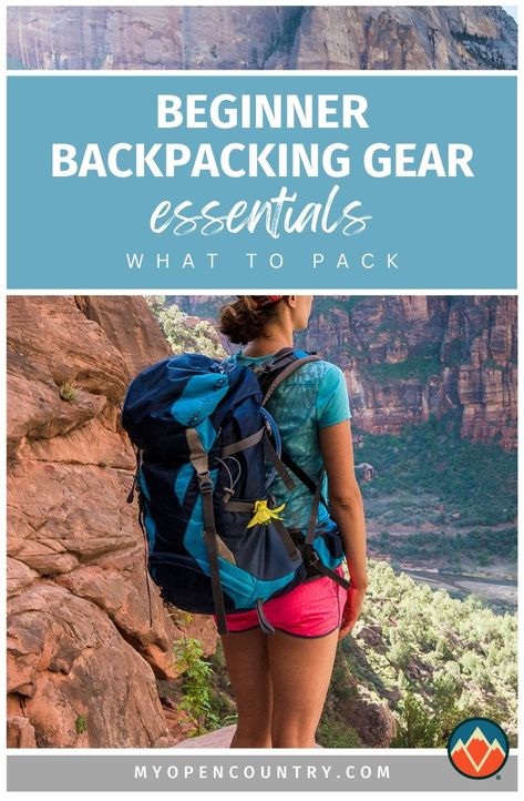 Not sure what to pack for your first backpacking adventure? Our gear essentials guide for beginners covers all the basics. Learn how to choose the right equipment, what to prioritize, and tips for packing light. Get ready for a great first trip! | Learn more about Backpacking Essentials Backpacking Must Haves, Backpacker Essentials, What To Pack For Hiking, Ultralight Hiking Gear, Hiking Necessities, Lightweight Camping Gear, Backpacking Packing List, Beginner Backpacking, Trekking Equipment