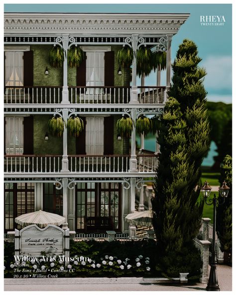 Pixelglam's Finds Sims 4 Build Cc Patreon, The Sims 4 Build Cc, Sims 4 Build Cc, New Orleans Architecture, Cc Patreon, Sims 4 House Plans, Sims 4 House Building, London Interior, Sims House Plans