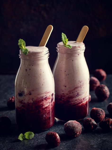 http://www.capturedimagephotography.co.uk/portfolio_page/professional-food-photography/ Cherry Shake, Probiotic Smoothie, Professional Food Photography, Frozen Cherries, Think Food, Shake Recipes, Detox Smoothie, Protein Shakes, Detox Drinks