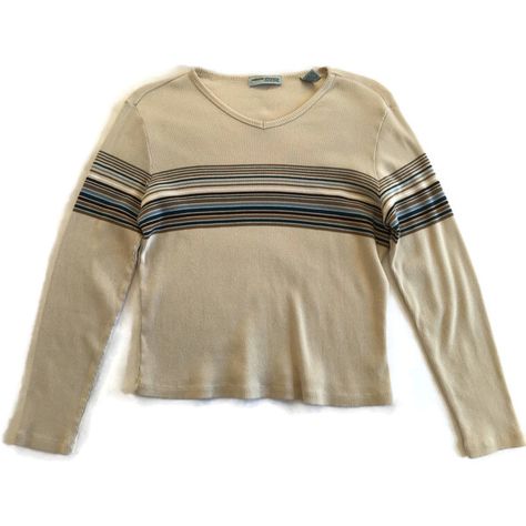 90s Grunge Striped Cropped Top (2.085 RUB) ❤ liked on Polyvore featuring tops, sweaters, stripe top, grunge tops, crop top, brown crop top and striped top Brown Crop Top, Ribbed Crop Top, 90s Grunge, Baggy Pants, Swaggy Outfits, Striped Crop Top, Looks Style, Looks Vintage, Dream Clothes