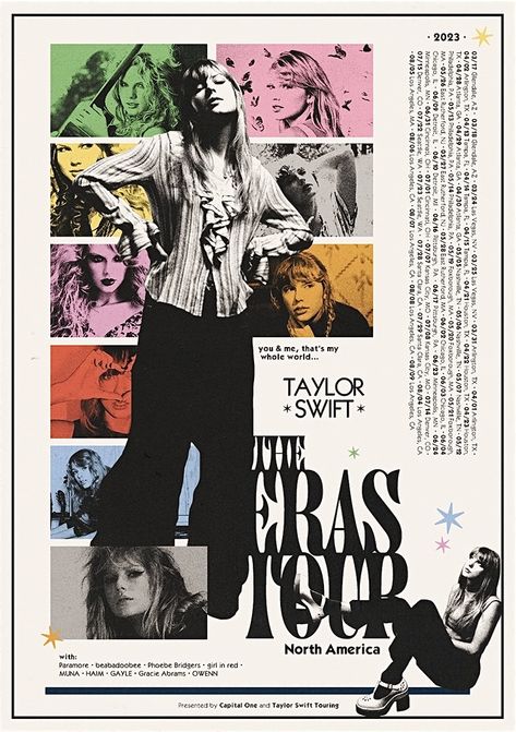 Career Moodboard, Eras Tour Poster, Tour Poster, Dorm Posters, Apartment Bedroom, Taylor Swift Posters, Poster Room, Tour Posters, Taylor Swift Wallpaper