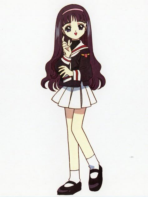 Card Captor Sakura Characters, Cardcaptor Sakura Tomoyo Outfits, Cardcaptor Sakura Costumes, Sakura Character Design, Card Captor Sakura Tomoyo, Tomoyo Cardcaptor Sakura, Cardcaptor Sakura Outfits, Cardcaptor Sakura Tomoyo, Sakura Costume