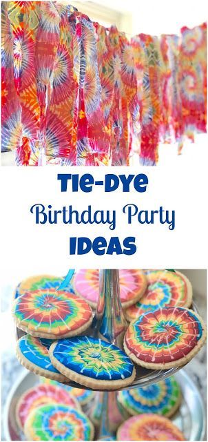 Fun party idea - a Tie Dye Birthday Party! Great party idea for older children or tweens! Tie Dye Birthday Party, Tie Dye Birthday, Birthday Party Girl, Emily Jane, Tie Dye Party, Tie Dye Kit, Tie Dye Crafts, Fun Birthday Party, Tie Dye Diy