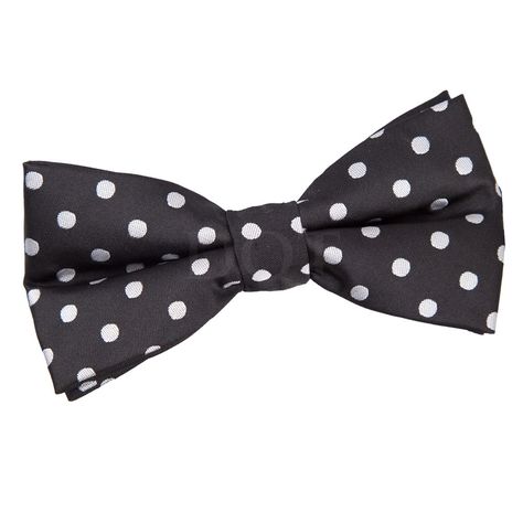 Men's Polka Dot Black Bow Tie http://www.dqt.co.uk/mens-polka-dot-black-bow-tie.html Bow Tie For Men, Gold Bow Tie, Polka Dot Bow Tie, Mens Fashion Business Casual, Bowtie And Suspenders, Black Bow Tie, Tie For Men, Boys Bow Ties, Pre Tied Bow Tie