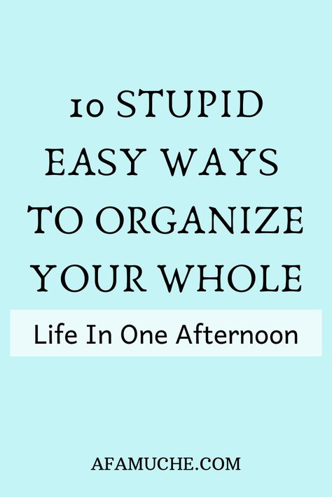 How To Organize Your Thoughts, Creating Structure In Life, Taking Inventory Of Your Life, How To Organize My Life, How To Organize Your Life, Life Checklist, Life Back On Track, Life Printables, Organizing Your Life