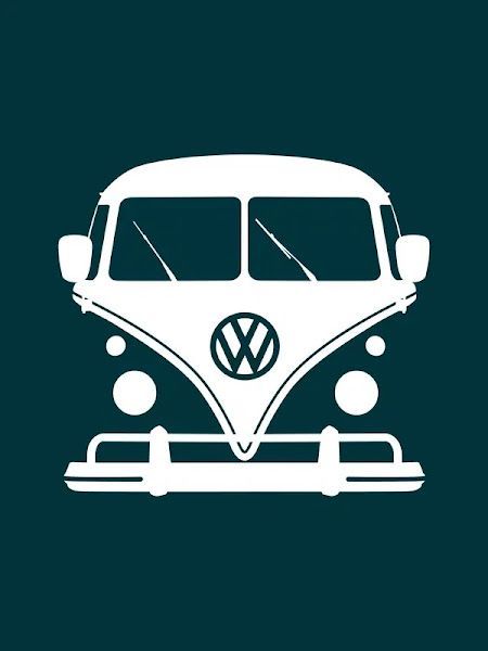 Volkswagen Bus Art, Gecko Wall Art, T1 Bus, Bus Art, Vw Art, Combi Volkswagen, Cool Optical Illusions, Car Silhouette, Combi Vw