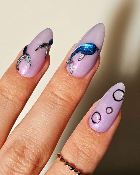 stills of these dolphin themed nails! swipe for the video 🐬🥰 Ft. @gelcare.official Cloud, Coconut Milk, South Sea Pearl, Patent Leather Black, Top Coat @opi Oh You Sing, Dance, Act and Produce? @ibdbeauty Clear hard gel @aimeiligelpolish Blue & Laser chrome #3dnails #dolphins #3ddolphin #spring #texturednails #pressons #ocean #miniatures #pinterestnails #3dnailart #sodaonmylips #avantgarde #summernails #torontonails #nailinspo #gelpolish #inbeautmag #nailstagram #springnails #maximalist #ge... Dolphin Nails, Themed Nails, Blue Laser, 2024 Nails, Hard Gel, Sea Pearl, 3d Nail Art, South Sea Pearls, South Seas