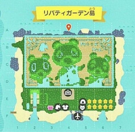 Acnh Map Ideas, The Able Sisters, Acnh Maps, River Ideas, Map Layout, Animal Crossing 3ds, Animal Crossing Funny, Acnh Custom Designs, Map Ideas