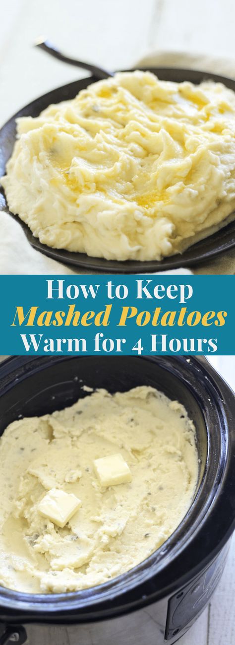 How to keep mashed potatoes warm in the crockpot, slow cooker, or Instant Pot #mashedpotatoesrecipe #mashedpotatoeswithcreamcheese #mashedpotatoesslowcooker #mashedpotatoesinstantpot Make Ahead Mashed Potatoes, Crockpot Mashed Potatoes, Crockpot Slow Cooker, Crock Pot Potatoes, Instant Mashed Potatoes, Instant Potatoes, Easy Dinner Recipes Crockpot, Creamed Potatoes, Making Mashed Potatoes