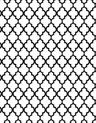 Freebie digi Patterns backgrounds: polka dots, moroccan, quatrefoil and damask! Damask Stencil, Moroccan Stencil, Drawing Pictures, Group Ideas, Stencil Templates, Stencil Patterns, Black And White Background, Black And White Pattern, Diy Decorating