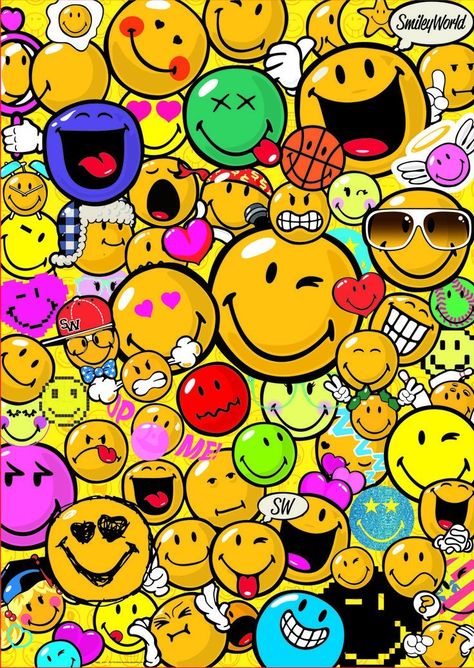 Smiley World, Easy Graffiti, Easy Graffiti Drawings, Blue Butterfly Wallpaper, Emoji Backgrounds, Graffiti Doodles, World Wallpaper, Urban Graffiti, Cool Backgrounds Wallpapers