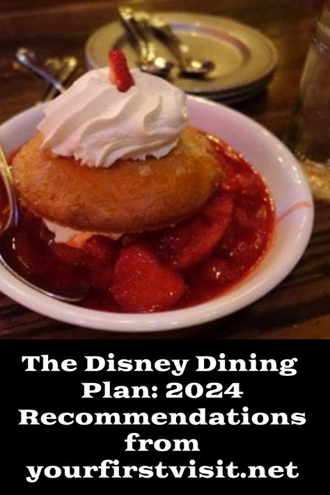 The Disney Dining Plan - 2023/2024 Recommendations from yourfirstvisit.net Disney Dining Plan 2024 Snacks, Disney World Dining Plan 2024, Disney Money, Snack Stand, Disney Drinks, Disney On A Budget, Dining Menu, Disney World Restaurants, Disney World Food