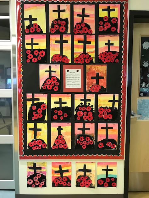 Kids Remembrance Day Crafts, Rembrance Day Craft, Grade 3 Remembrance Day Art, Anzac Day Art For Kids, Remembrance Art Ks2, Remembrance Day Art Grade 5, Remembrance Day Art Grade 6, Remembrance Day Art For Kids, Remembrance Craft