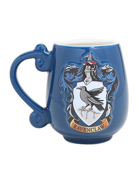 Ravenclaw Gifts, Ravenclaw Crest, Imprimibles Harry Potter, Harry Potter Accessories, Ravenclaw Pride, Harry Potter Merch, Ravenclaw House, Harry Potter Jewelry, Blue Coffee Mugs