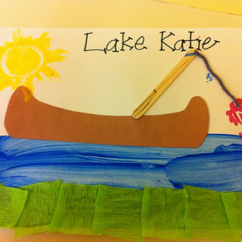 Preschool craft for lake theme Transport Craft, Preschool Transportation Crafts, Preschool Transportation, Transport Pictures, Camping Preschool, Camping Theme Preschool, Summer Crafts For Toddlers, Summer Camp Themes, Lake Theme