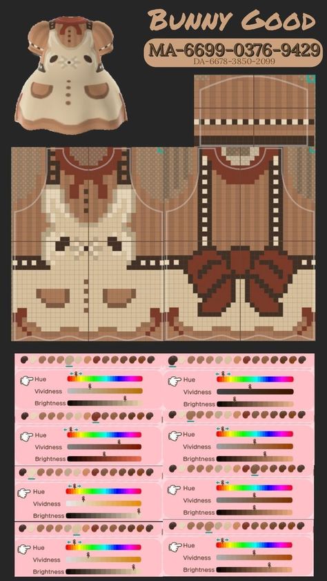 Animal Crossing Chanel Clothes, Animal Crossing Chanel, Acnh Dress, Cottagecore Animal Crossing, Design Grid, Animal Crossing Memes, Animal Crossing Characters, Pallet Designs, Pixel Design