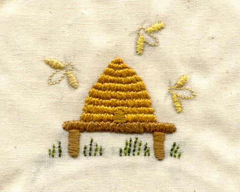 Beehive Beehive Embroidery, Bee House, Crazy Quilts Patterns, Fabric Birds, Stronger Than You, Queen Bees, Bee Hive, Crazy Quilts, Embroidery Patterns