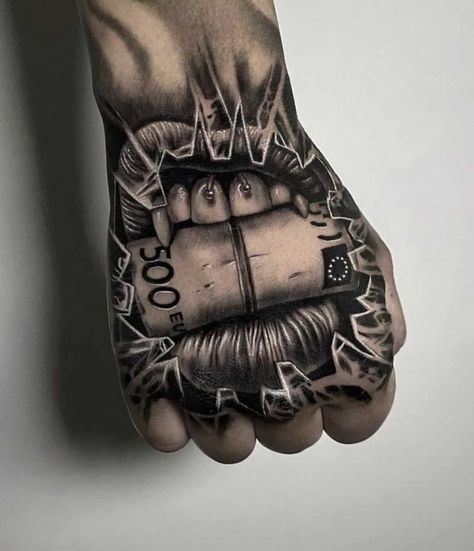 20 of the most potent hand tattoos for men you’ll ever see! - Body Artifact Cool Simple Tattoos, Hand Tattoos For Men, Traditional Hand Tattoo, Full Hand Tattoo, Chicanas Tattoo, Skull Hand Tattoo, All Black Tattoos, Christ Tattoo, Simple Tattoos For Guys