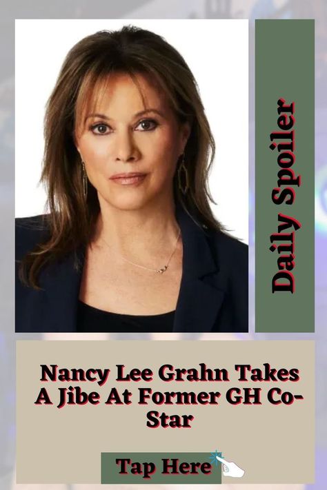 General Hospital: Nancy Lee Grahn Takes A Jibe At Former GH Co-Star Antonio Sabato Jr, Alexis Davis, Laura Spencer, Maura West, Genie Francis, Maurice Benard, Till The End, General Hospital, Media Post