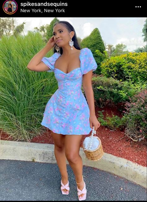 Girly Elegant Aesthetic, Classy Wedding Attire Guest, Summer Party Dress Casual, Easter Dress Black Women, Body Corns Dresses Outfit, Summer Dresses For Big Busted Women, Outfit For Picnic Casual, Stylish Modest Outfits Summer, Spring Dresses Black Women