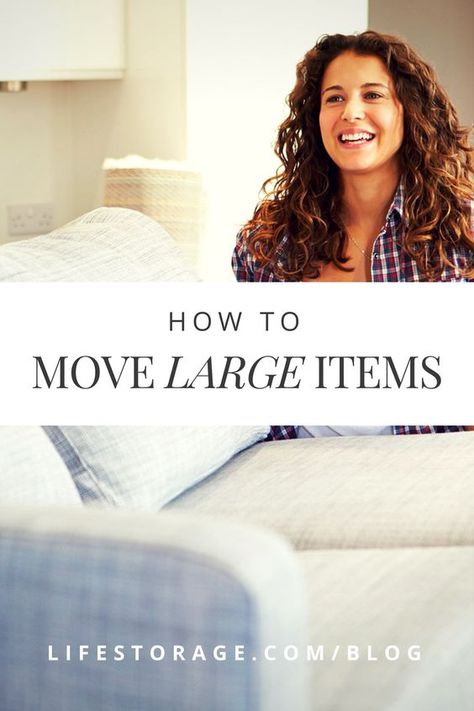 Of all the moving hacks you read, these may be the most important ones. These tips for how to move heavy objects will save you damage to your furniture, walls, and floors, and will help you avoid injury on moving day! Moving House Tips, Moving Hacks, Moving Help, Extra Space Storage, White Couches, Space Storage, Hodge Podge, Moving Furniture, Household Organization