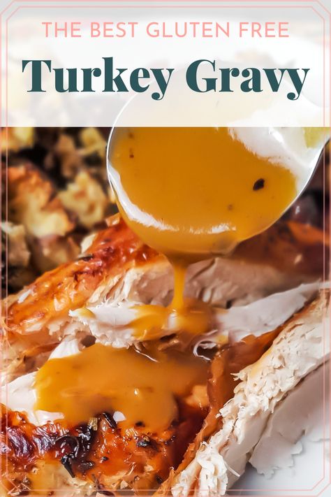 Gluten Free Turkey Gravy Recipe, Gluten Free Turkey Gravy, Paleo Gravy, Gluten Free Gravy Recipe, Thanksgiving Gravy Recipes, Best Gravy Recipe, Turkey Gravy Easy, Turkey Gravy From Drippings, Homemade Turkey Gravy