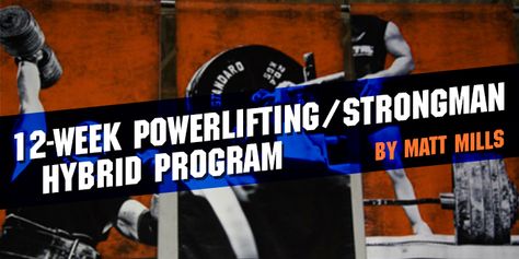 How are strongman and powerlifting related and how do you combine the two in a program? This is something Dave Tate wanted me to write, so here it is. Powerbuilding Program, Strongman Training, Farmers Walk, Dumbbell Curls, Cable Row, Face Pulls, Dumbbell Press, Reverse Lunges, A Program