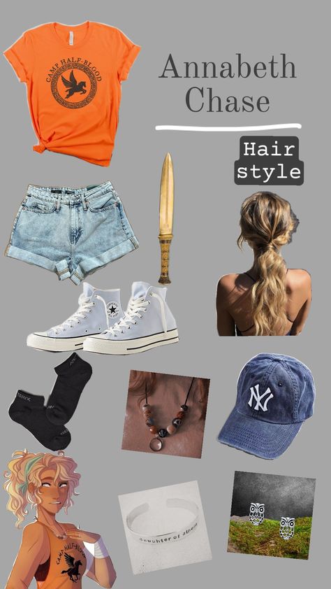 #annabethchase#outfit Fandom Inspired Outfits, Percy Jackson Costume Ideas, Annabeth Chase Halloween Costume, Halloween Costumes Percy Jackson, Pjo Halloween Costumes, Percy Jackson Halloween Costumes, Annabeth Chase Outfit Aesthetic, Annabeth Chase Costume, Pjo Inspired Outfits