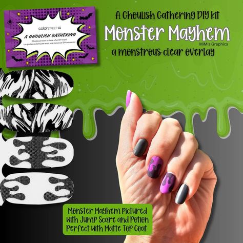 DON’T MISS OUT!! Color Street’s DIY kits available today at 11:30 AM EST!! (While supplies last) The cost is $30 shipped + taxes! Halloween Manicure, Color Street, Diy Kit, My Favorite Part, Halloween Fun, Diy Kits, My Favorite, Manicure, Halloween