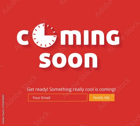 Stock Image: Coming soon website template. Coming soon landing page design. Coming soon page for a new website. We are launching soon – Illustration Coming Soon Creative Post, We Are Coming Soon Poster, Coming Soon Design Ideas, New Products Coming Soon Poster, Website Launch Ideas Social Media, Coming Soon Social Media Post, Opening Soon Creative Ads, Coming Soon Poster Design Creative, Coming Soon Poster Instagram