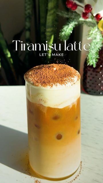 Chi | HomeCafe on Instagram: "Tiramisu latte So excited to show this recipe!! It’s been a long time since I made a tiramisu latte - probably since lockdown so Im excited to recreate this recipe for this holiday season. It’s so simple to make! Tiramisu foam ( 2 servings) ☕️ 2 oz heavy cream ☕️ 2 oz milk ☕️ 2 Tbsp mascarpone ☕️ 2 tsp sugar or to taste Add everything in a bowl or glass and use a frother to mix until thick and frothy. Set aside Tiramisu latte ☕️ 6 oz milk ☕️ double shot espresso ☕️ vanilla syrup or amaretto syrup ☕️ tiramisu foam ☕️ cocoa powder for dusting In a glass, add ice, syrup and milk. Add espresso then top with tiramisu foam. Add cocoa powder on top. Enjoy! #tiramisufoam #tiramisucoldfoam #coldfoamrecipe #coffee #latte #icedlatte #latterecipe #tira Tiramisu Syrup Recipe, Tiramisu Latte, Tiramisu Coffee, Make Tiramisu, Heavy Cream Recipes, Homemade Tiramisu, Boy Dress, Cold Foam, Coffee Syrup