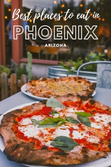 11 of the Best Places to Eat in Phoenix Arizona | Pizzeria Bianco #simplywander #phoenix #arizona Phoenix Arizona Restaurants, Phoenix Food, Arizona Food, Phoenix Travel, Arizona Travel Guide, Phoenix Restaurants, Underground Bar, Arizona Restaurants, Arizona Vacation