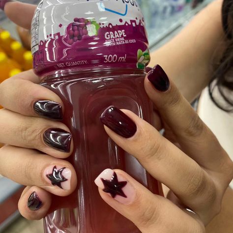 Grape Nails, Stargirl Nails, Mogu Mogu, Nails Done, My Nails, How To Do Nails, I Got This, Nail Inspo, Grapes