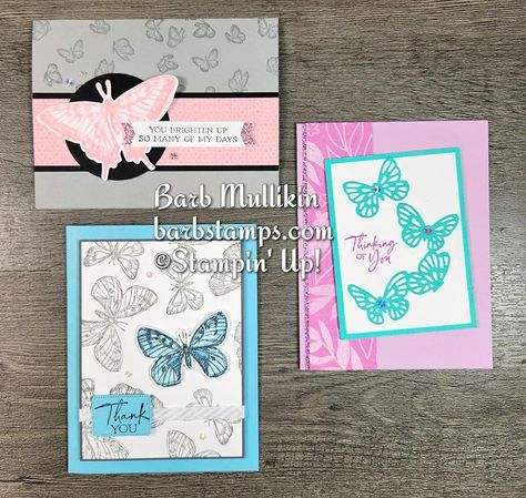 Su Sketched Butterflies, Stampin Up Sketched Butterflies, Sketched Butterflies Stampin Up Cards, Sketched Butterfly, Sketched Butterflies, Butterfly Sketch, Papercraft Ideas, Crochet Cow, Butterfly Cards