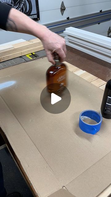 Matthew Lange on Instagram: "Using my @xtool.official F1 to engrave a @jeffersonsbourbon bottle for a retirement gift. First I spray it with a laser marking spray. Then the Xtool F1 has no problem engraving the glass. It leaves a really clean engraving too. The spray also just wipes off with a paper towel so it’s super quick clean up. Might need an ashtray to go along with this bottle.   #bourbon #jeffersonbourbon #jeffersonreserve #smallbatch #whiskey #verysmallbatch #verysmallbatchbourbon #laser #engraved #engraving #laserengraving #laserengraved #xtoolofficial #xtools1 #xtoolf1 #xtool #retirement #quitting #oldman #happyretirement #notwoodworking" Glass Bottle Engraving, Broken Bottle Artwork, Laser Glass Engraving, Diy Jack Daniels Bottle Projects, Empty Glass Bottle Ideas, Whiskey Bottle Crafts Diy, Bourbon Bottle Crafts, Whiskey Bottle Crafts, Liqour Bottles