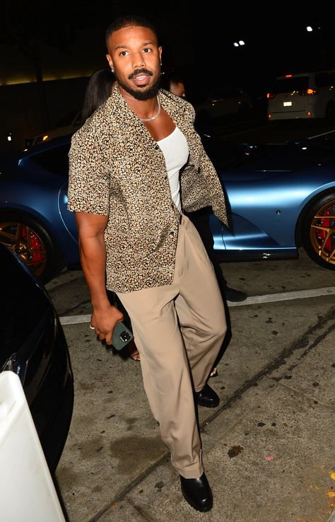 Michael B Jordan Fits, Michael B Jordan Street Style, Michael B Jordan Outfits Casual, Micheal B Jordan Outfit Casual, Micheal B Jordan Outfit, Michael B Jordan Fashion, Miami Attire, Michael B Jordan Outfits, Farewell Suits