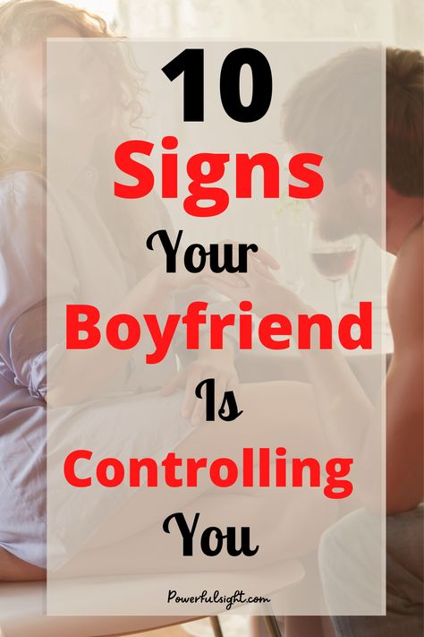 When you are in love with a manipulative boyfriend, they are warning signs you will notice. Some relationships are toxic and unhealthy for our lives. Here are the signs of a controlling boyfriend and what you should do if your partner is controlling you. Controlling Men Quotes Relationships, Controlling Relationships Psychology, Signs Of Controlling Relationship, Toxic Boyfriend Quotes, Manipulative Boyfriend, Controlling Boyfriend, Controlling Partner, Toxic Boyfriend, Possessive Boyfriend