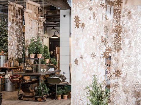 Magnolia Market Christmas Decor 2018 | Southern Living Magnolia Market Christmas, Holiday Installation, Magnolia Trip, Joanna Gaines Christmas, Magnolia Market Joanna Gaines, Christmas Magnolia, Joanna Gaines Farmhouse, Magnolia Christmas, Magnolia Farms