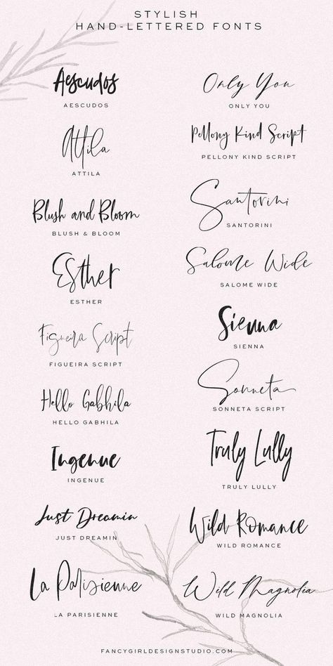 Fonts Design Hand Written Name Cards, Hand Written Fonts, Tattoo Name Fonts, Tattoo Fonts Cursive, Free Calligraphy Fonts, Tattoos With Kids Names, Design Blogs, Kid Fonts, Name Tattoo Designs