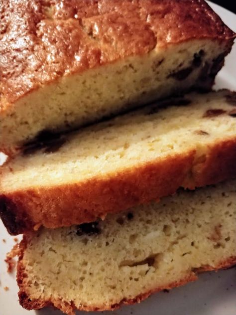 Cream Cheese Banana Nut Bread #justapinchrecipes Eggs And Banana, Bread With Cream Cheese, Biscuit Mix, Banana Nut Bread, Nut Bread, Just A Pinch, Banana Nut, Sweet Bread, Loaf Pan