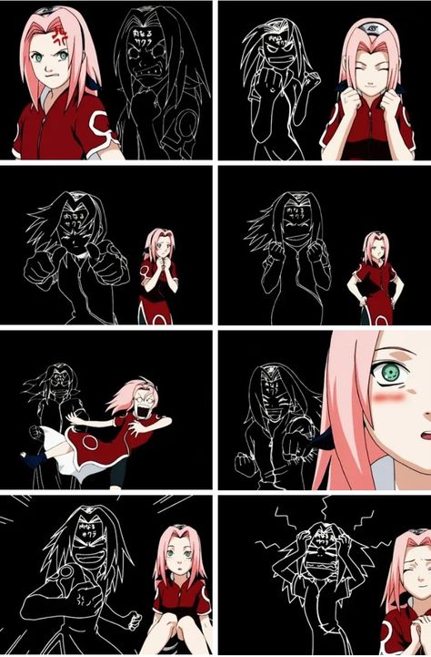 Inner Sakura, Sakura Uchiha, Imaginary Friend, Naruto Girls, Hinata Hyuga, Naruto Characters, Sakura Haruno, Favorite Character, Naruto