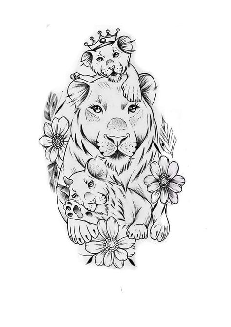 Boy Mom Tattoo, Kid Tattoos For Moms, Mother Tattoos For Children, Motherhood Tattoos, Baby Tattoo Designs, Lioness Tattoo, Tattoos Infinity, Mom Tattoo Designs, Mom Tattoo