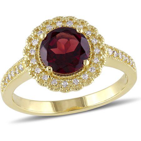 Affordable Rings, Garnet Engagement Ring, Diamond Halo Ring, Halo Diamond Ring, Garnet Rings, Garnet Gemstone, Halo Ring, Halo Rings, Diamond Halo