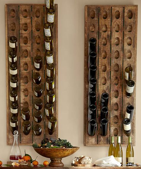 French Wine Bottle Riddling Rack Diy Wine Rack Projects, Wine Rack Projects, Riddling Rack, Rack Decor, Empty Wine Bottles, Wood Wine Racks, Wine Glass Rack, Wine Decor, Mini Bars