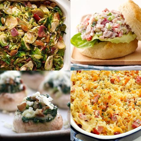 When you make a spiral ham, you're almost guaranteed to have leftovers. Here are some of the best leftover ham recipes for breakfast, lunch, and dinner! Diced Ham Recipes, Leftover Ham Casserole, Strata Recipes Breakfast, Ham Chowder, Ham Soup Recipes, Scalloped Potatoes And Ham, Homemade Ham, Au Gratin Recipes, Cheesy Ham