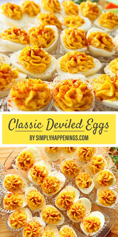 Deviled Eggs With Miracle Whip, Miracle Whip Recipes, Easy Deviled Eggs, Mustard Relish, Classic Deviled Eggs, Devilled Eggs Recipe Best, Recipes Spicy, Deviled Eggs Recipe Classic, Ways To Cook Eggs