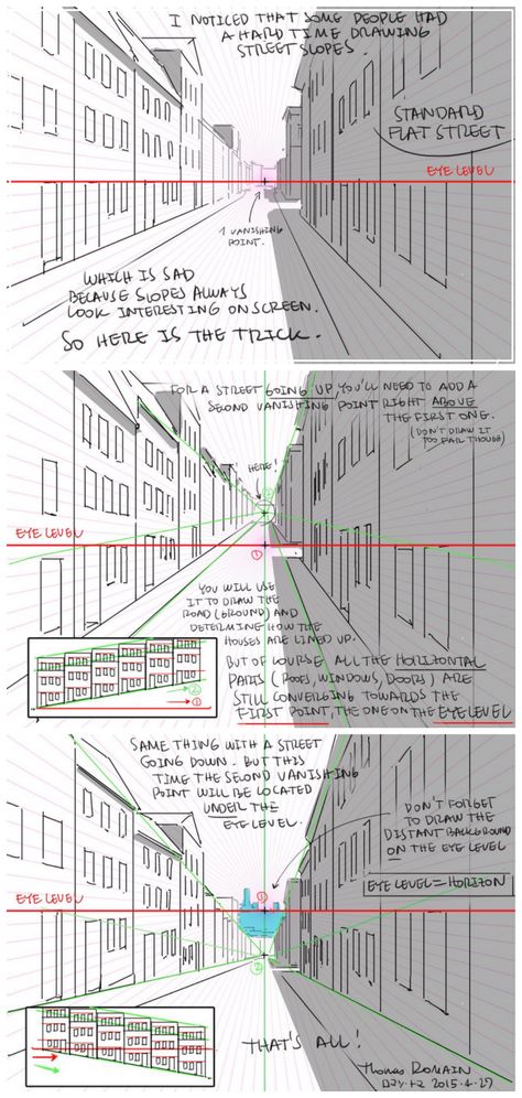 Losing Your Mind, Perspective Sketch, Comic Book Layout, Perspective Drawing Architecture, Perspective Drawing Lessons, Comic Tutorial, Art Basics, Perspective Art, Architecture Drawing Art