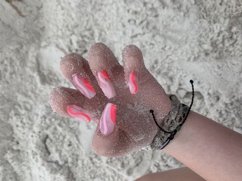 Beach Nails Pink, Pink Beach Nails, The Beauty Department, Beach Nails, Pink Nails, Nails Inspiration, Nail Designs, Nail Art, Nails