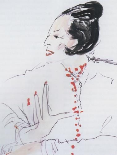 Diane Vreeland, Joe Eula, Diana Vreeland, Gesture Drawing, Harper's Bazaar, Fashion Illustrations, Illustration Character Design, Harpers Bazaar, Magazine Art